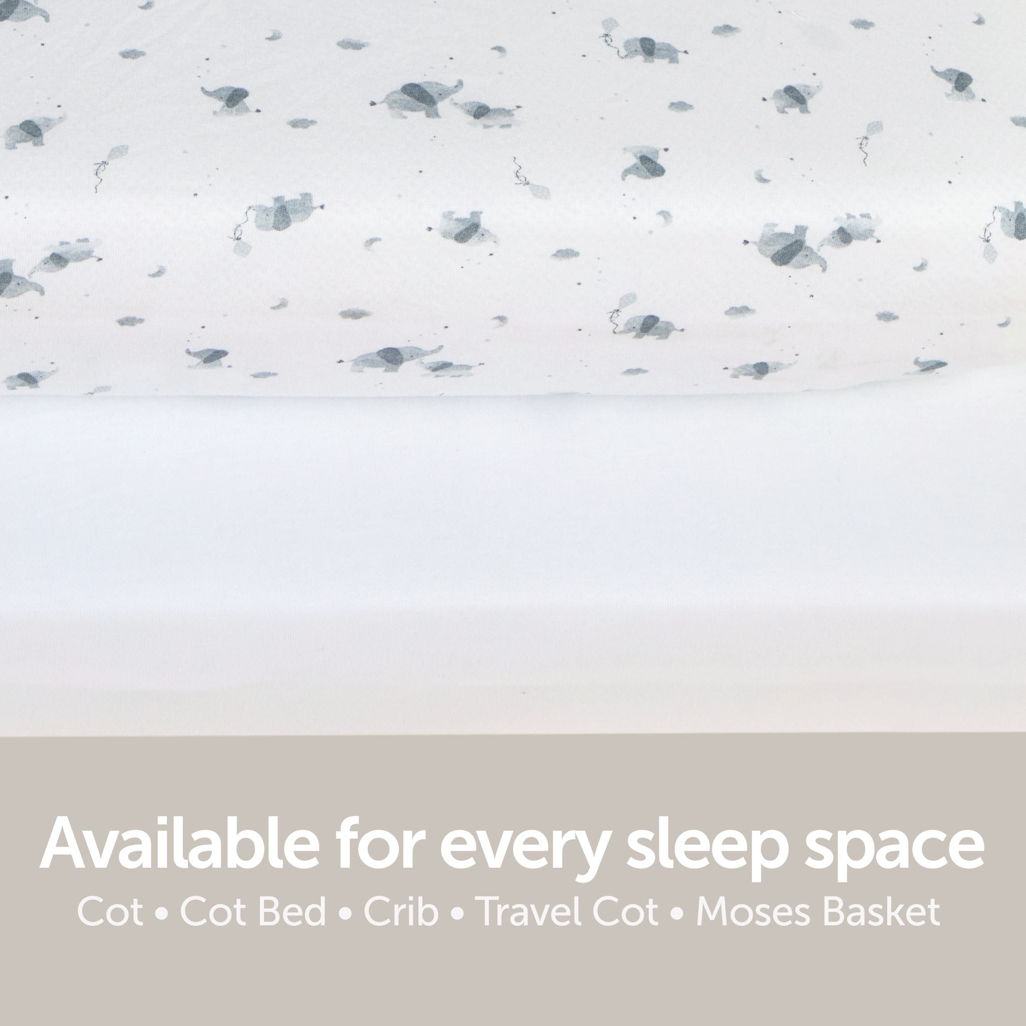 Bettlaken für Kinderbetten – 120 x 60 cm – 2er-Pack