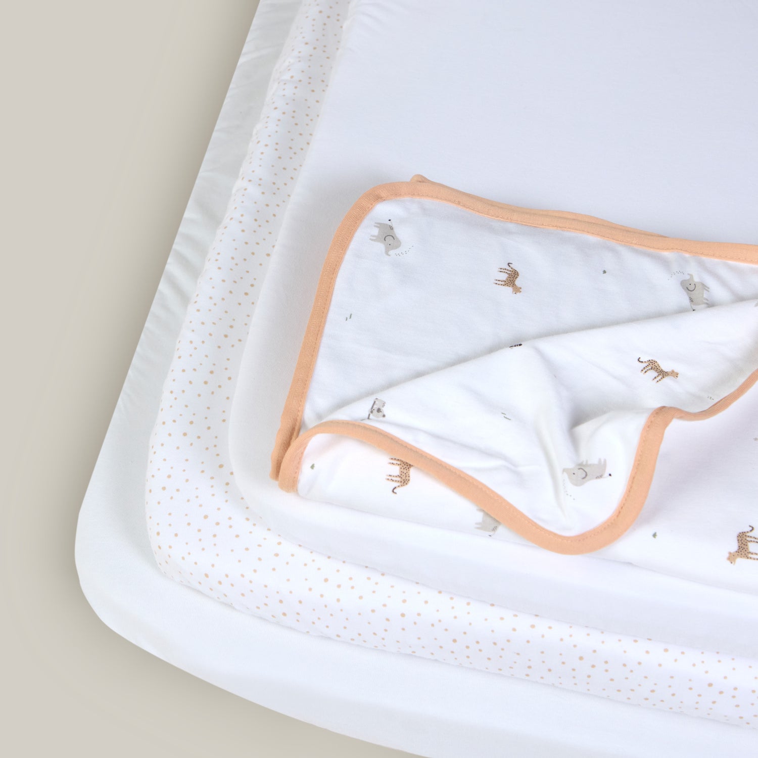 Babybettwäsche-Set - 45 x 90 cm - 4-teilig