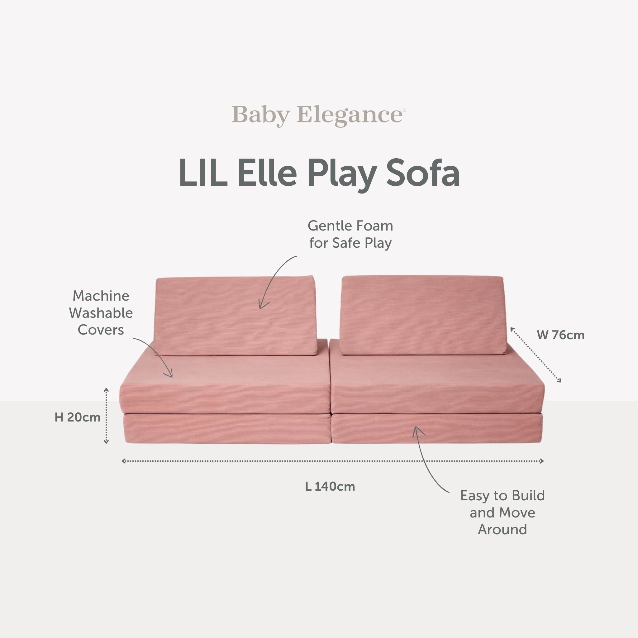 Lil Elle Spiel-Sofa