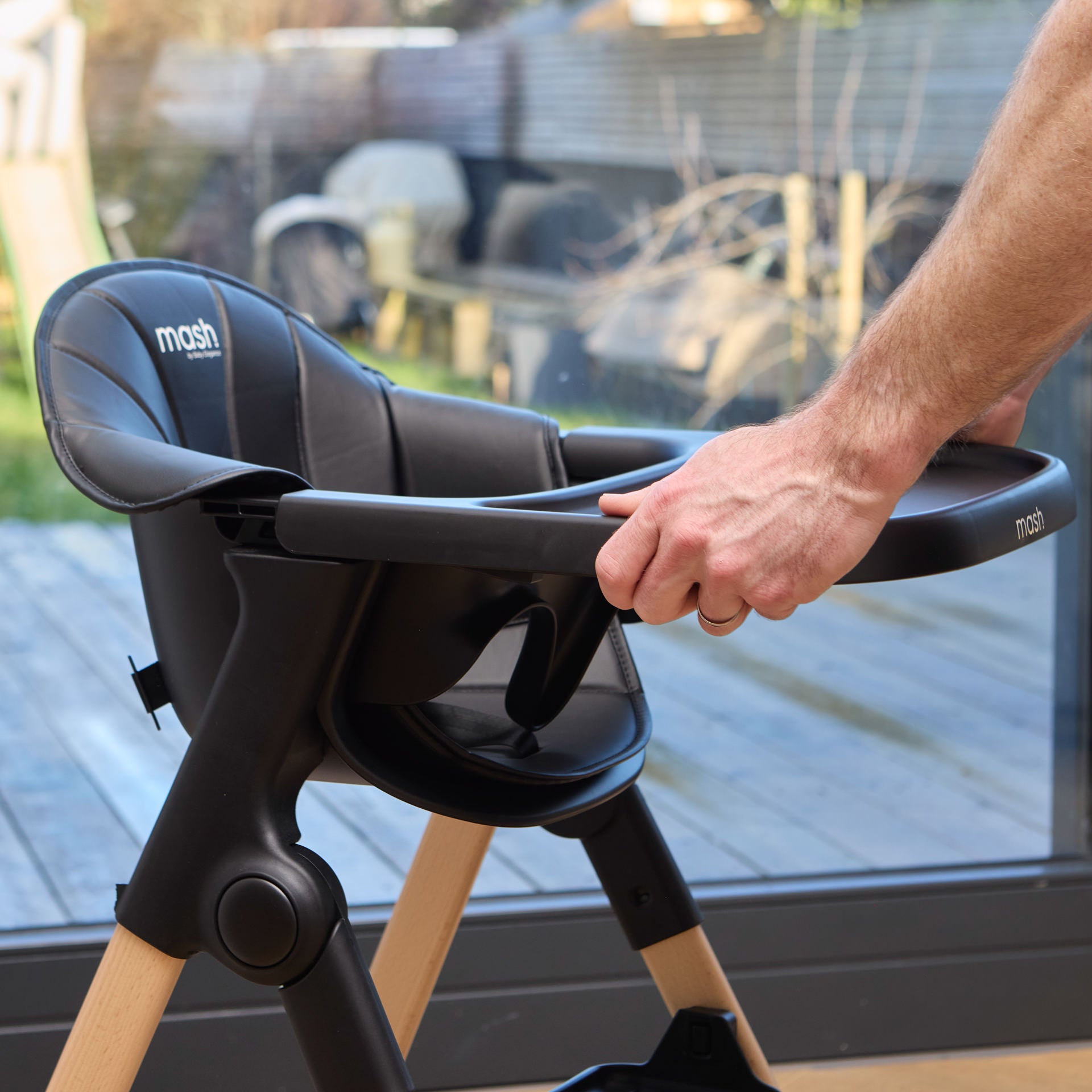 Mash Hochstuhl-Paket - Schwarz