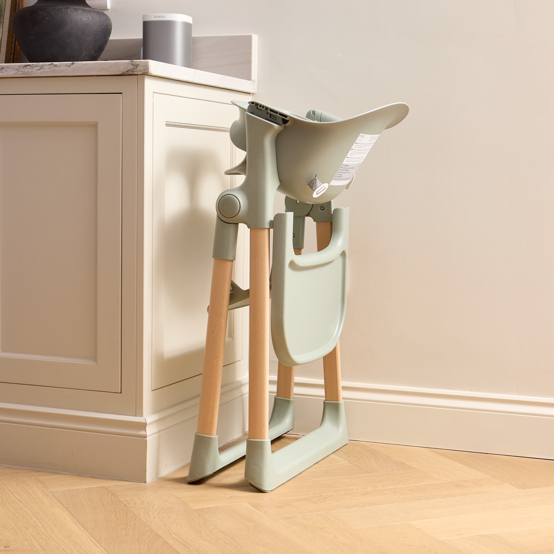 Mash Hochstuhl & Neugeborenensitz - Salbeigrün