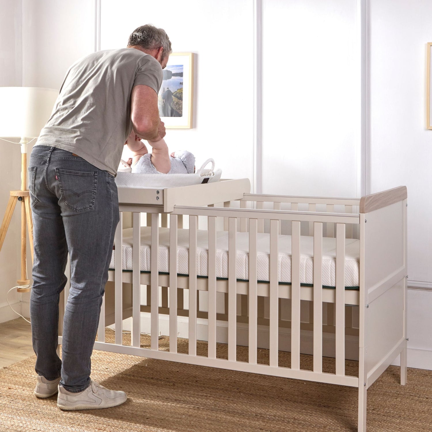 Haddington Cot Bed with Changing Unit