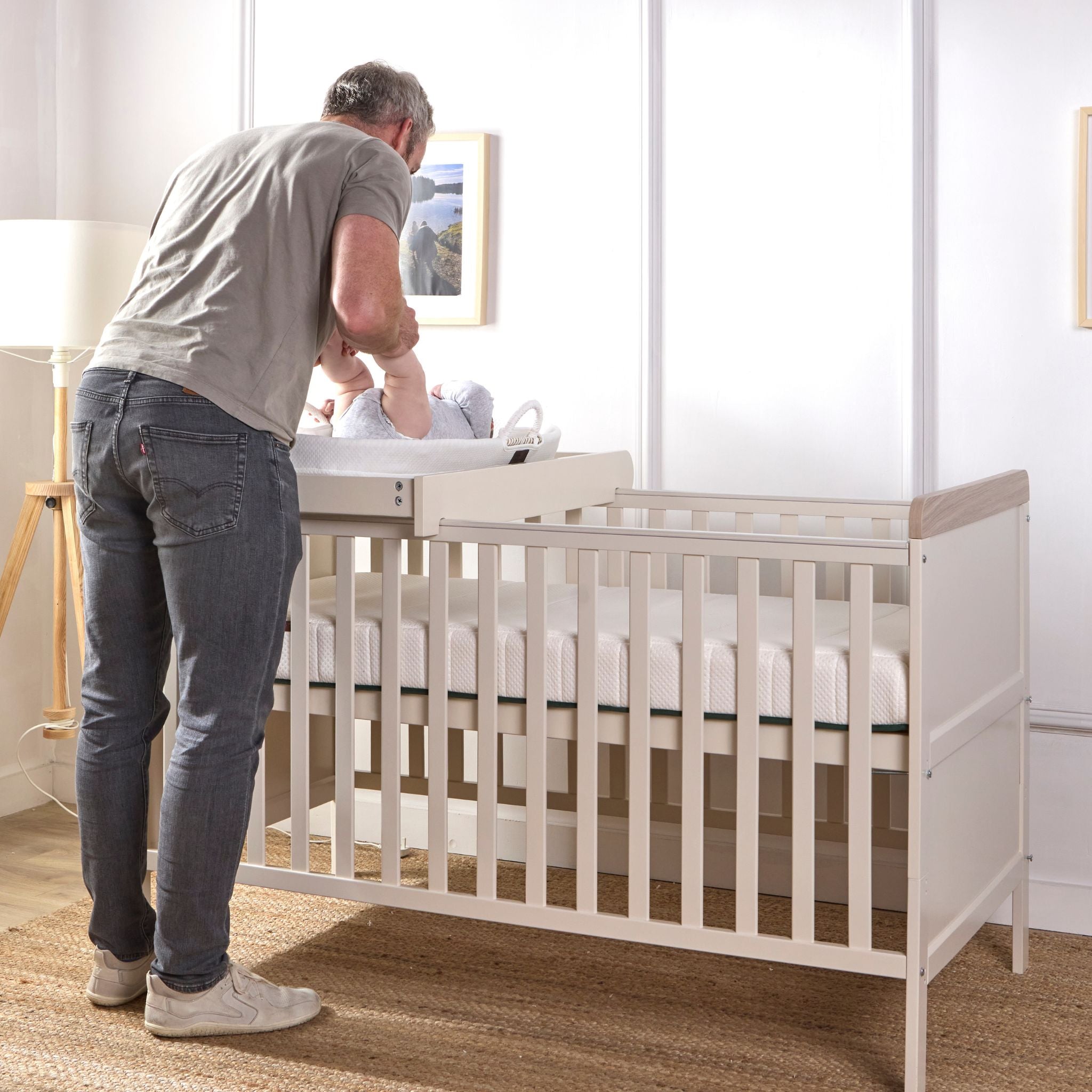 Haddington Cot Bed with Changing Unit