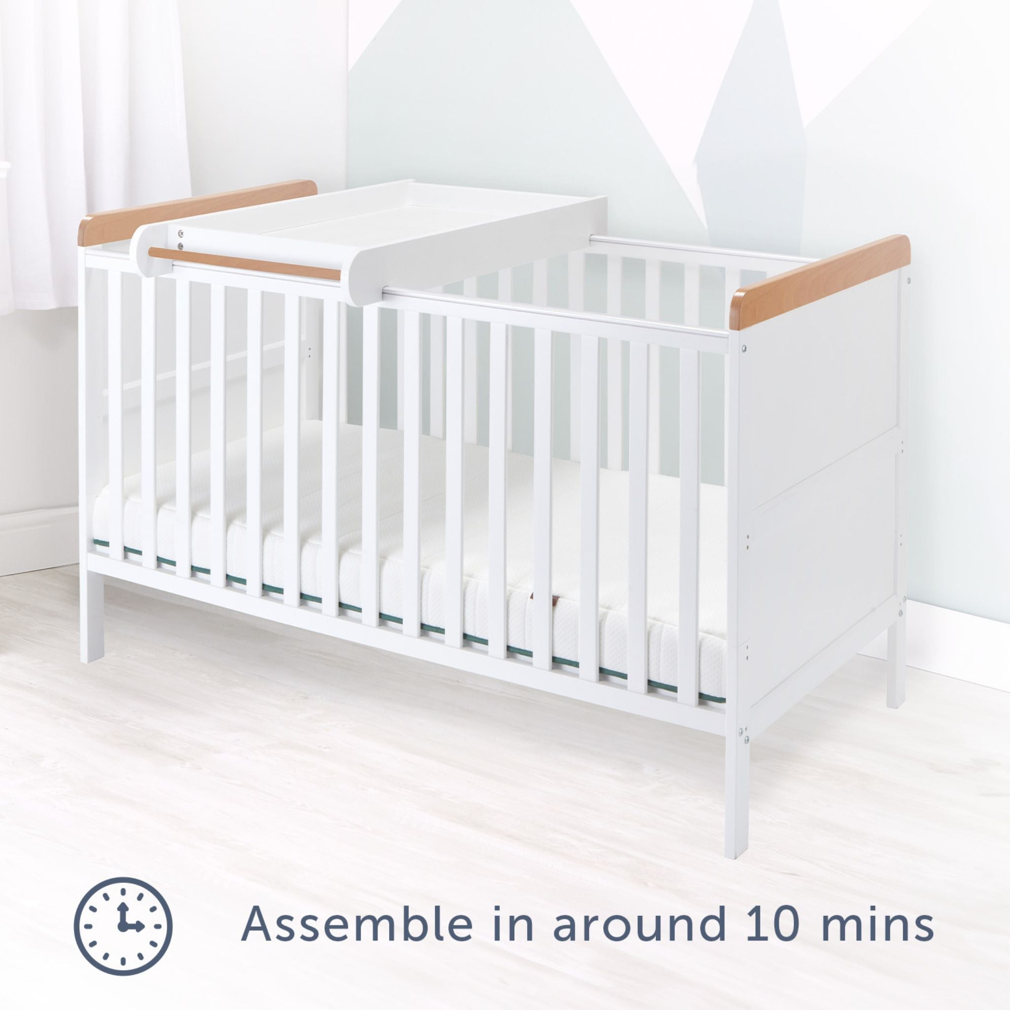 Haddington Cot Bed with Changing Unit