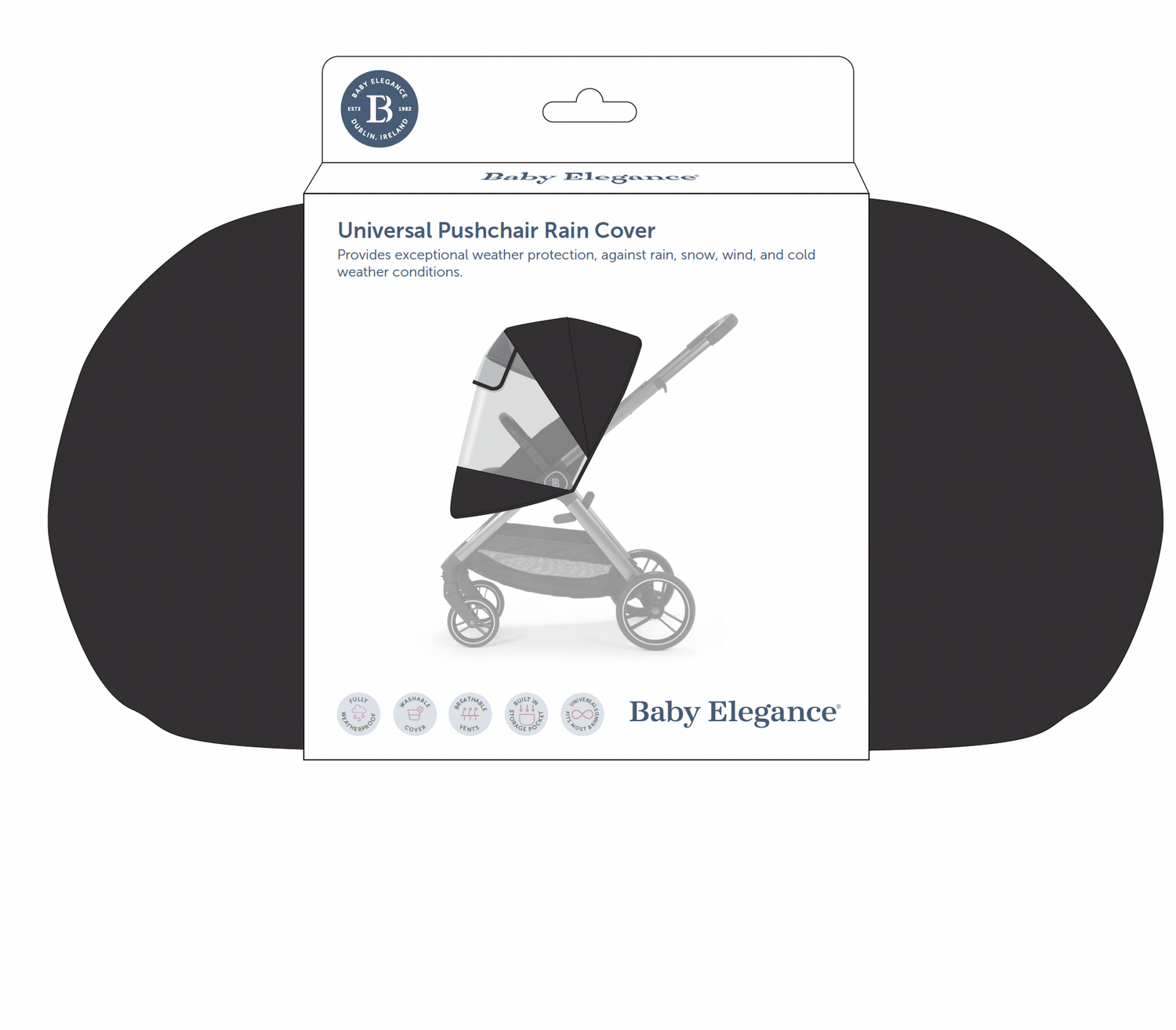 Universal-Regenschutz für Kinderwagen