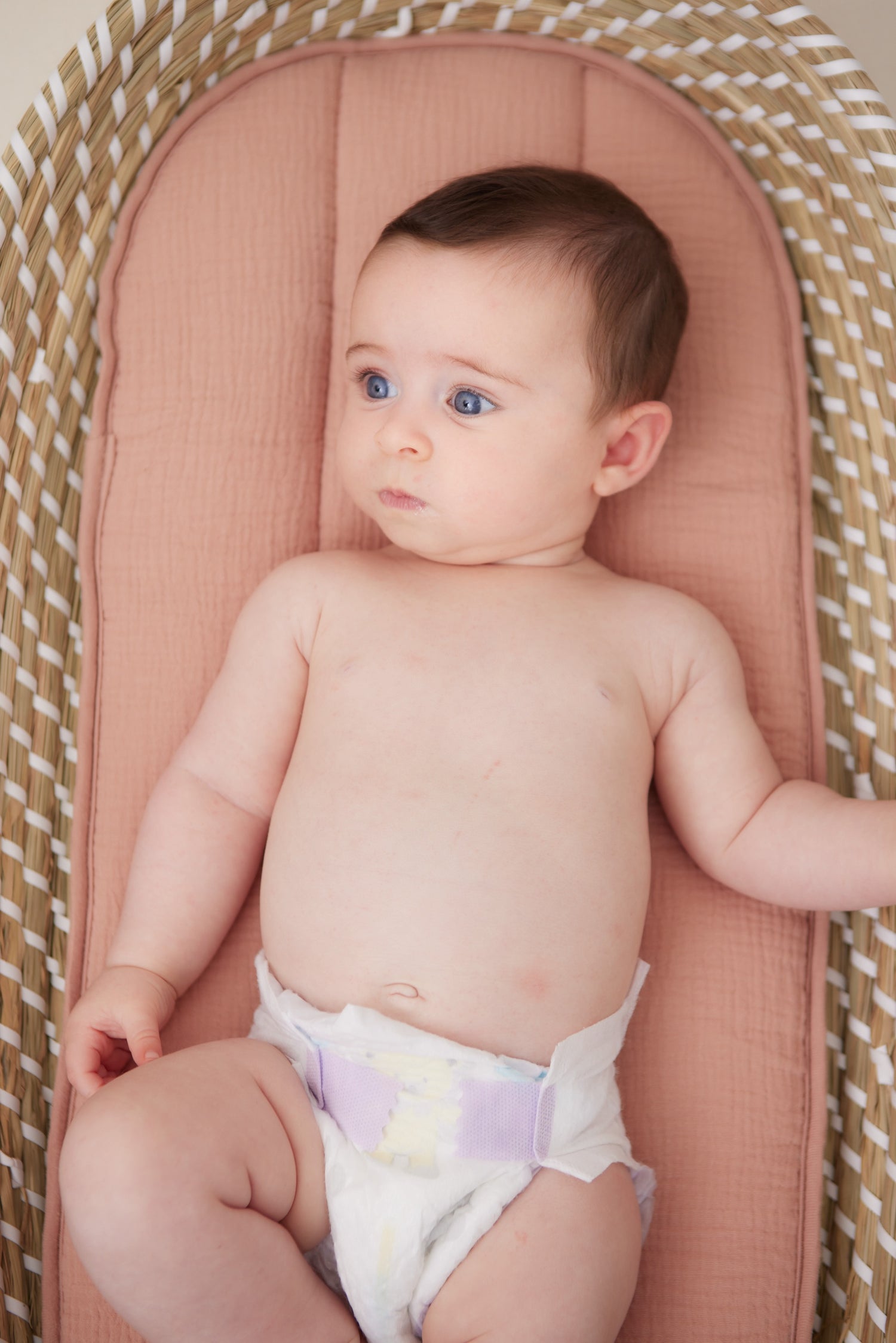 Wickelunterlage aus Musselin-Baumwolle