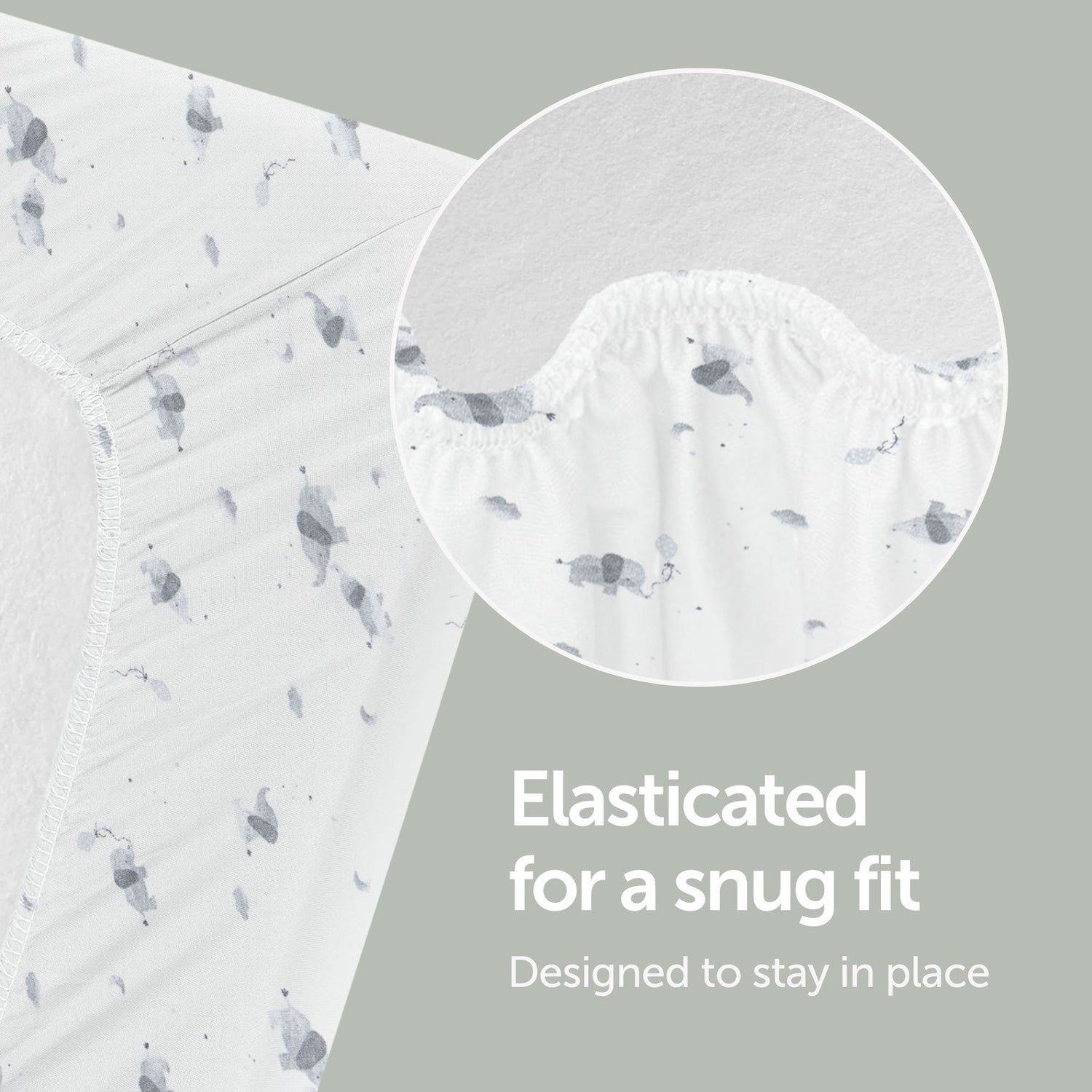 Bettlaken für Kinderbetten – 120 x 60 cm – 2er-Pack