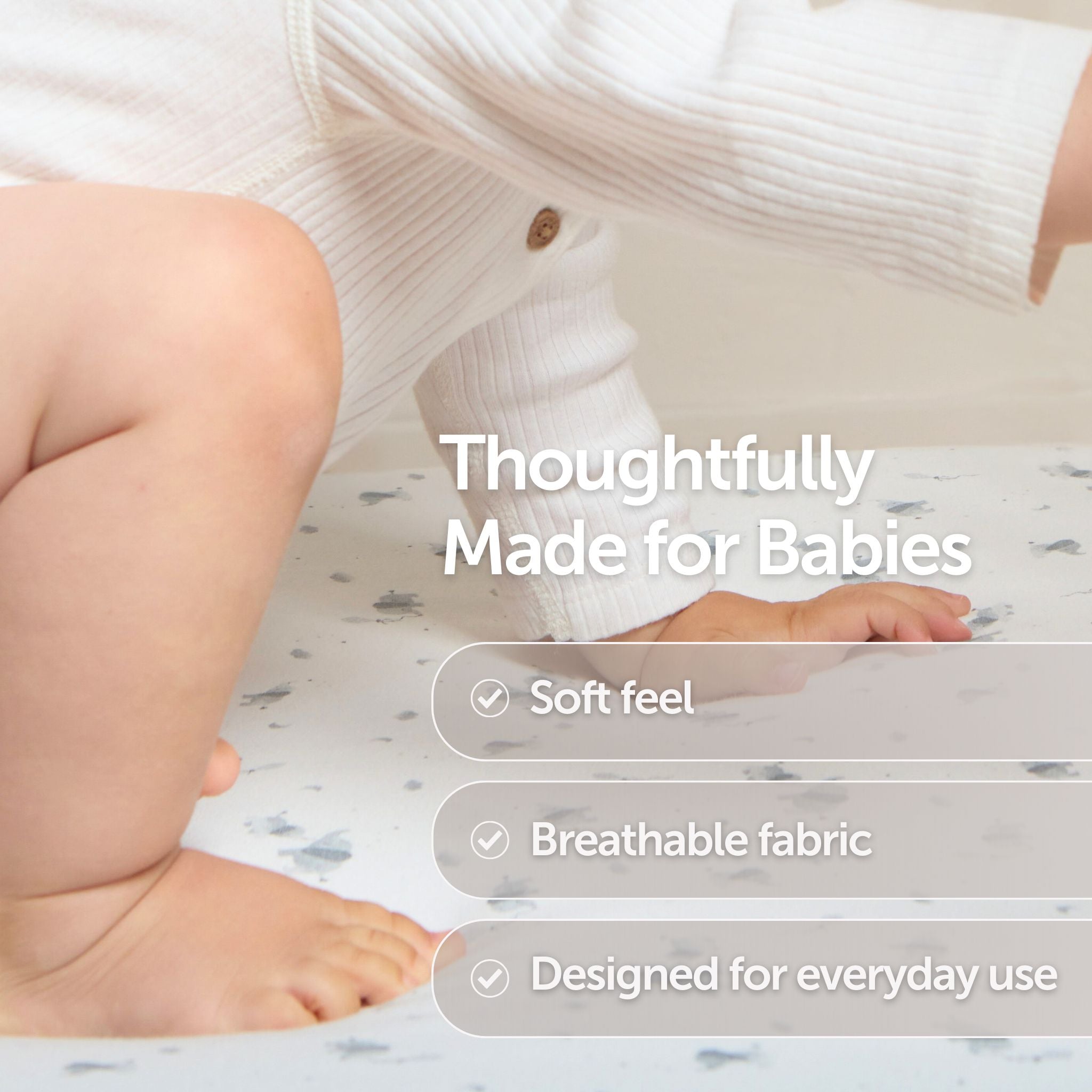 Bettlaken für Kinderbetten – 120 x 60 cm – 2er-Pack