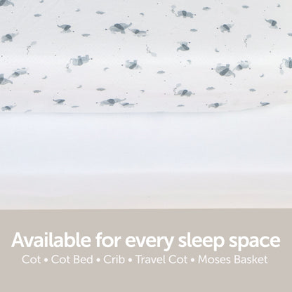 Bettlaken für Kinderbetten – 120 x 60 cm – 2er-Pack