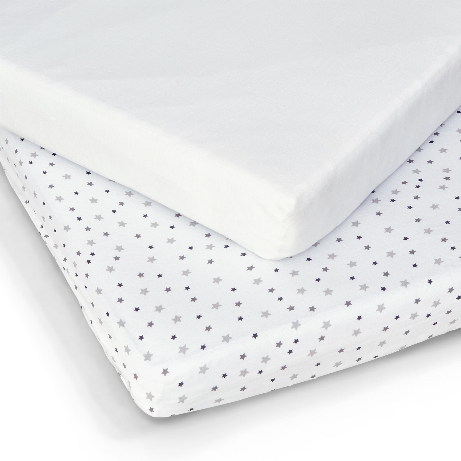 Spannbettlaken für Kinderbetten - 45 x 90 cm - 2er-Pack