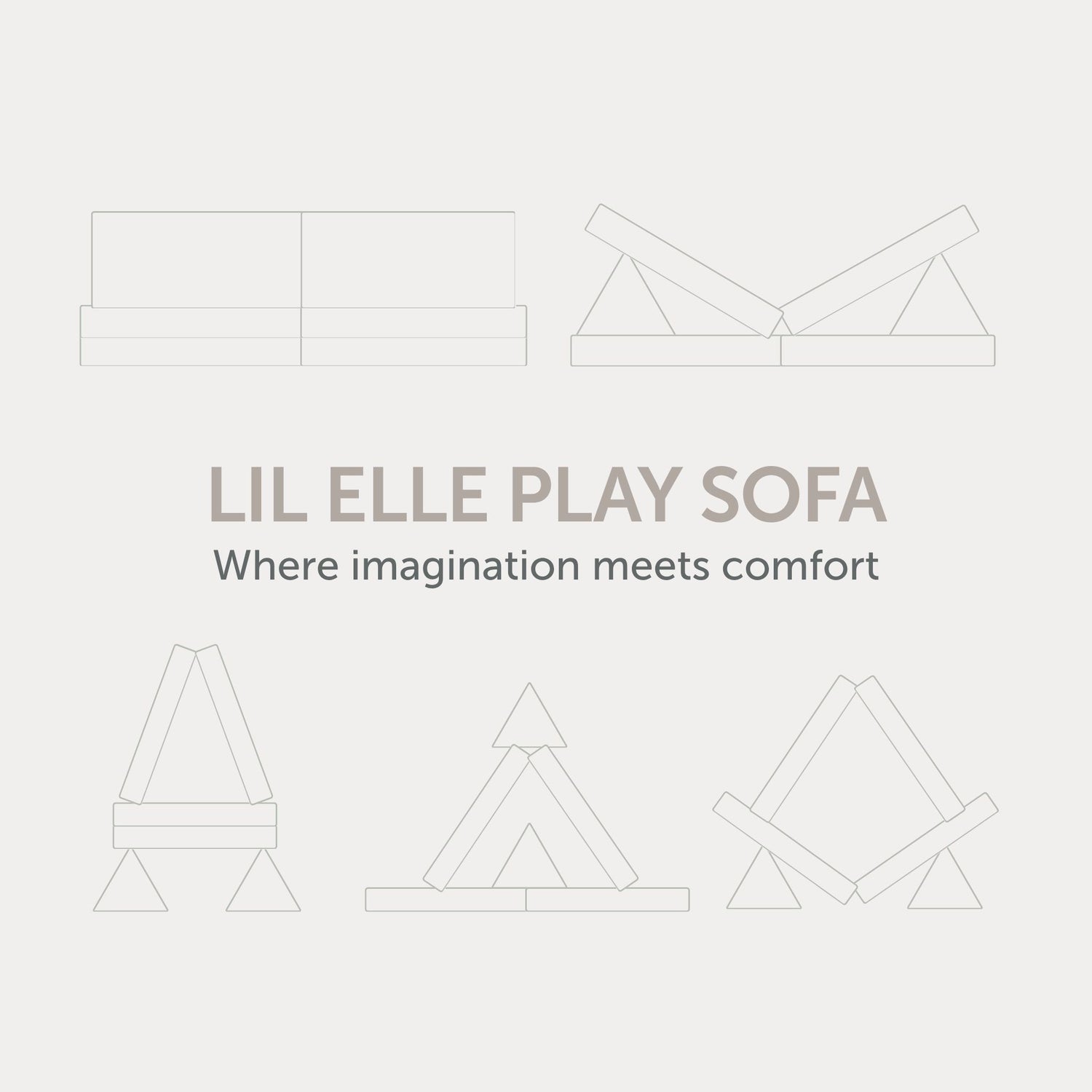 Lil Elle Spiel-Sofa