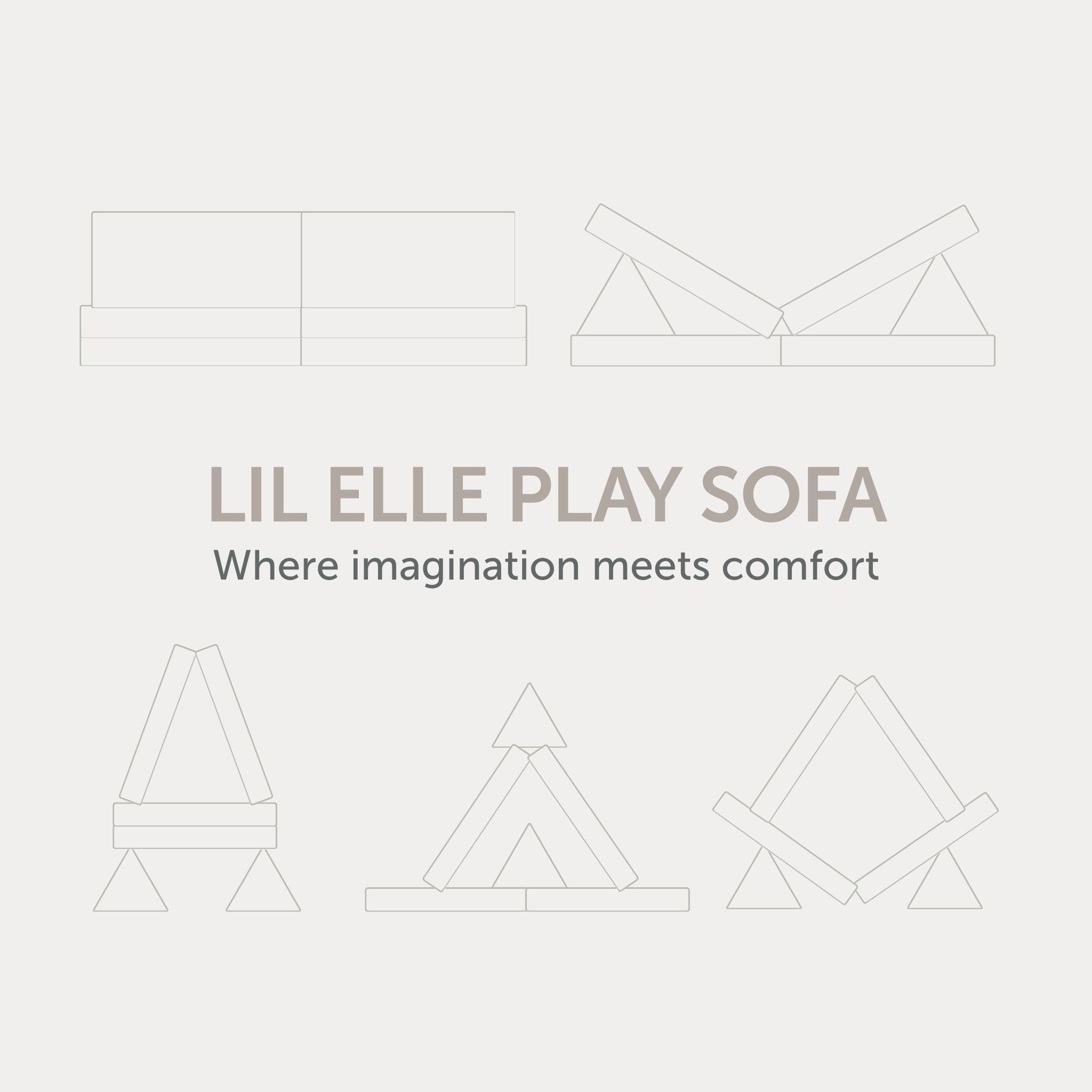 Lil Elle Spiel-Sofa