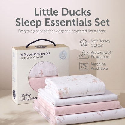 Babybettwäsche-Set - 45 x 90 cm - 4-teilig