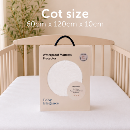 Cot Mattress Protector - Waterproof