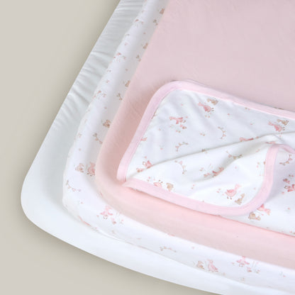 Babybettwäsche-Set - 45 x 90 cm - 4-teilig