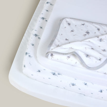 Babybett-Bettwäscheset - 70 x 140 cm - 4-teilig