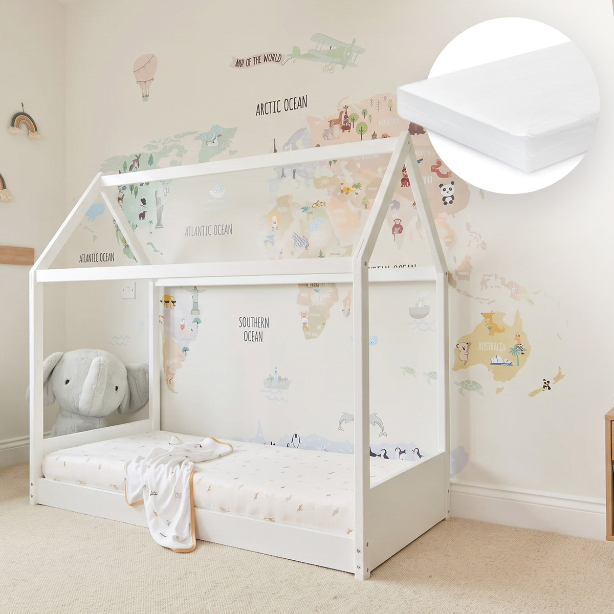 HUT Kleinkinderbett &amp;amp; Matratzenpaket