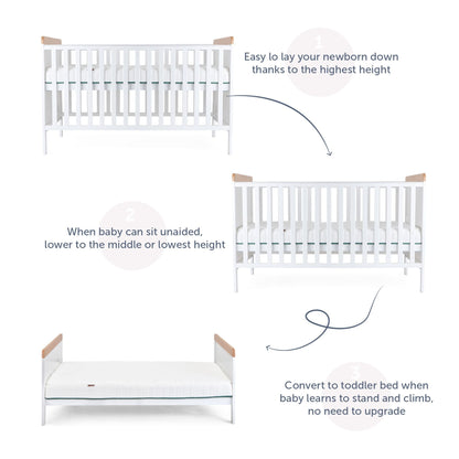 Haddington Cot Bed with Changing Unit
