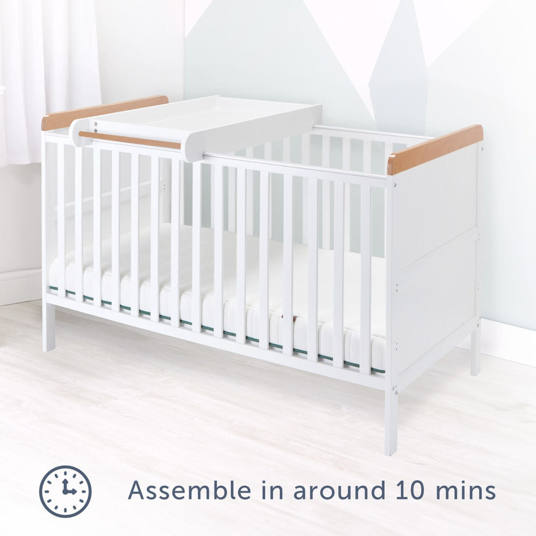 Haddington Cot Bed with Changing Unit