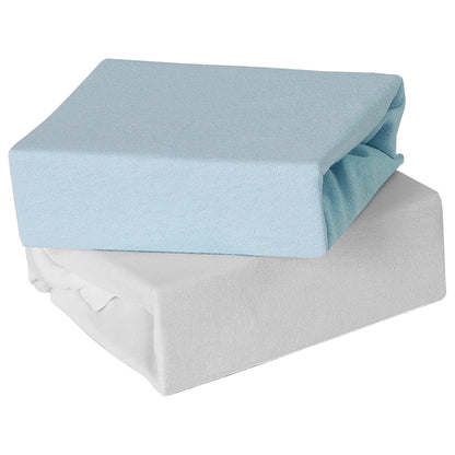 Spannbettlaken für Kinderbetten - 45 x 90 cm - 2er-Pack