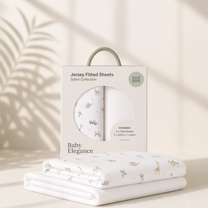 Bettlaken für Kinderbetten – 70 x 140 cm – 2er-Pack
