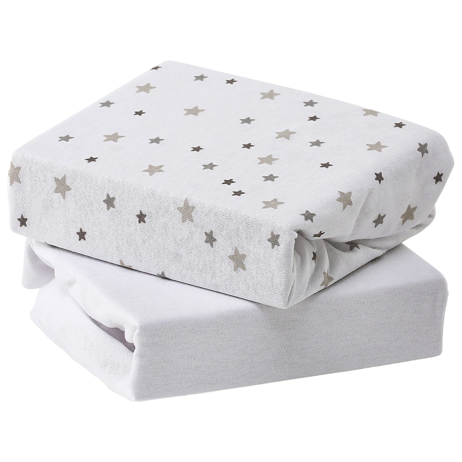 Laken für Babykörbchen – 35 x 75 cm – 2er-Pack