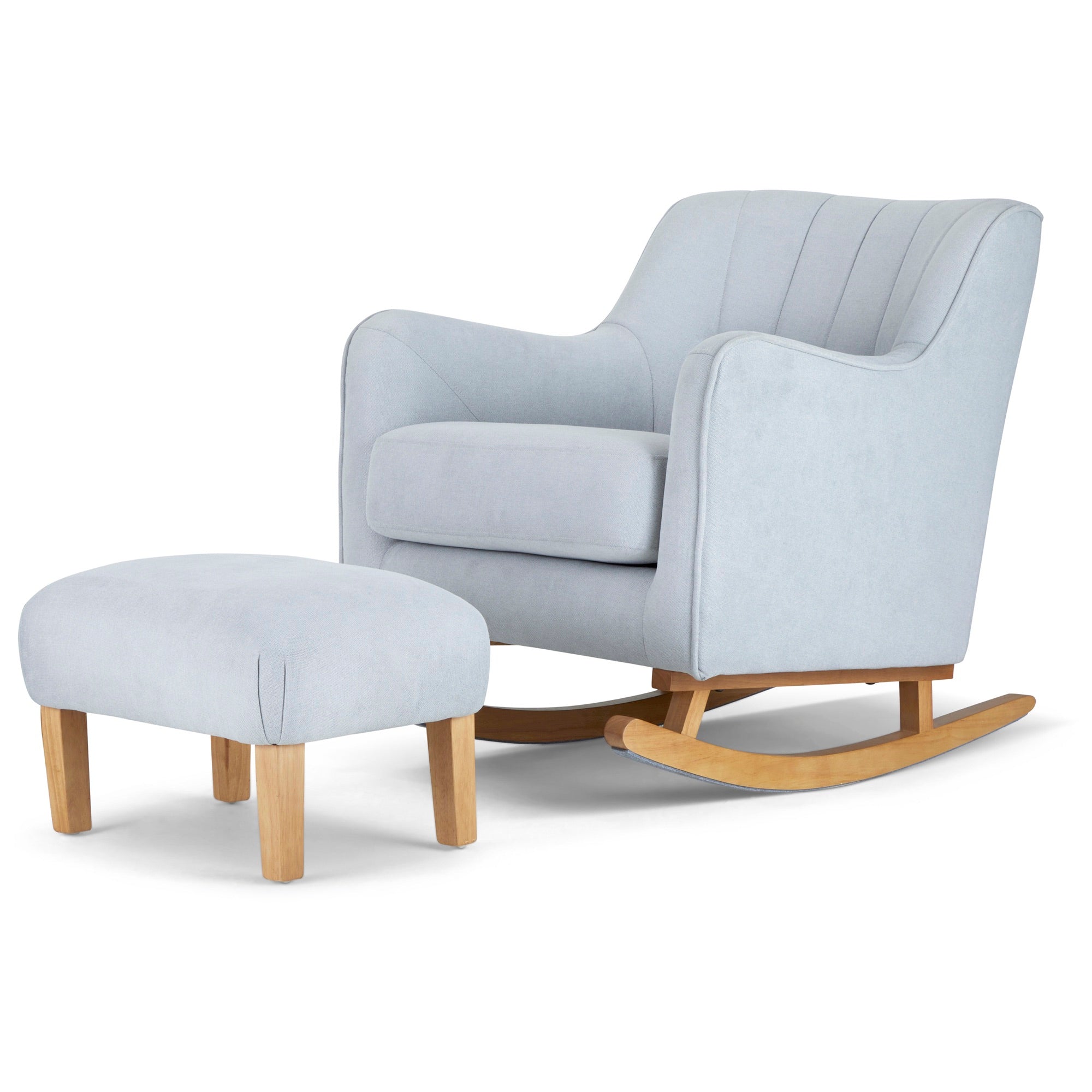 Ollie Kinderzimmer-Schaukelstuhl mit Hocker