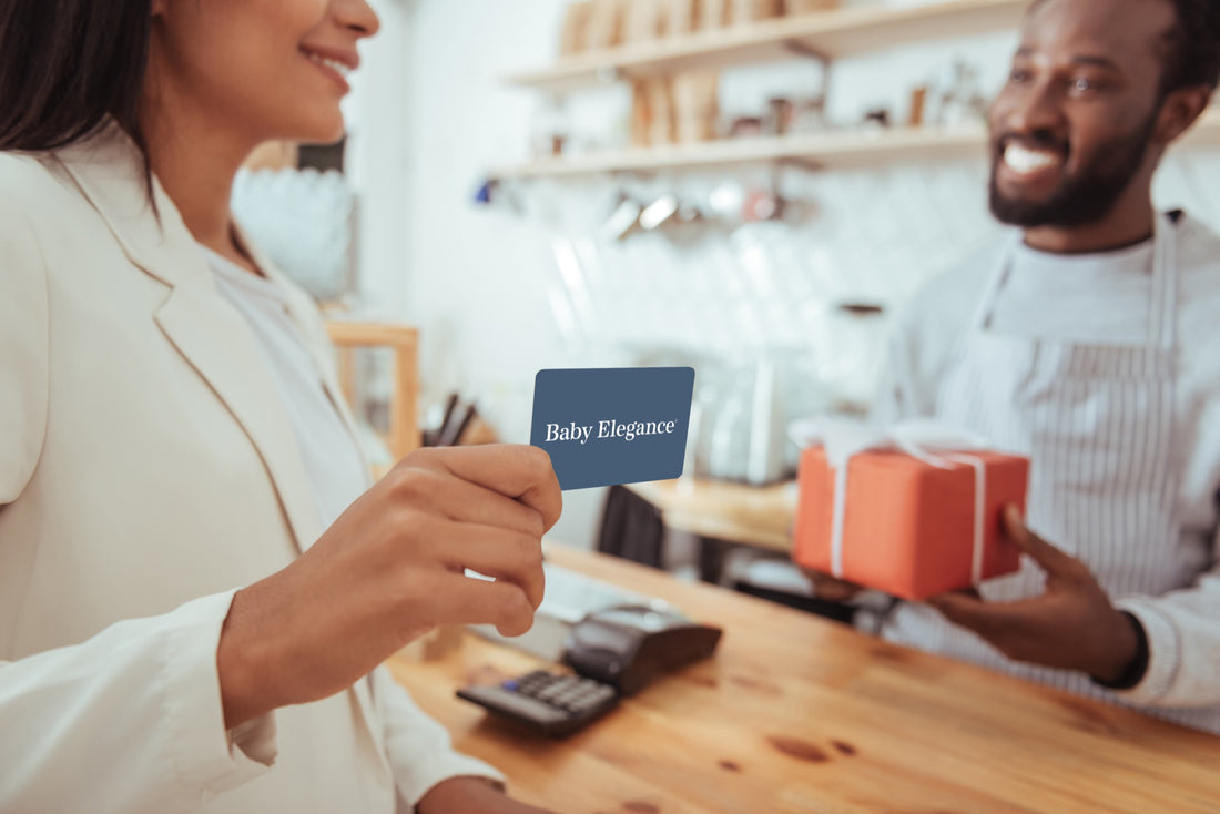 Baby-Eleganz-Geschenkkarte